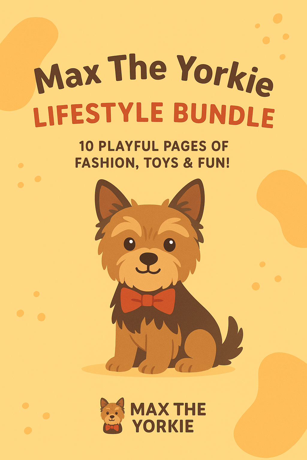 Max the yorkie ebook cover