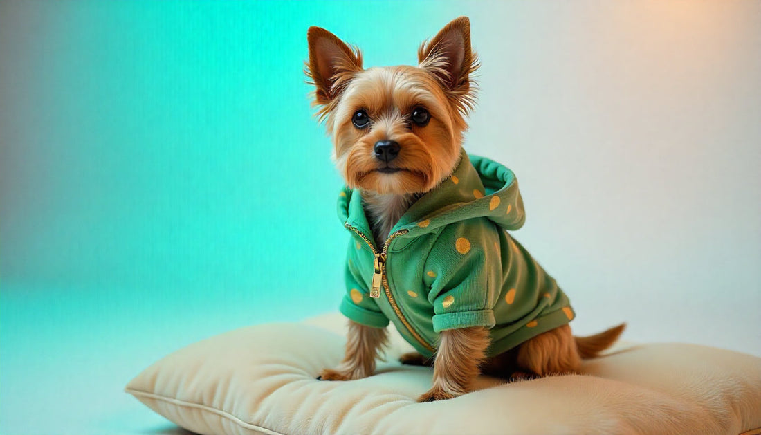 Comfortable and stylish pet apparel for dogs– Max the Yorkie collection