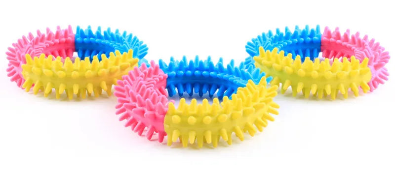Cute Dog Toy Chew Rubber Toys