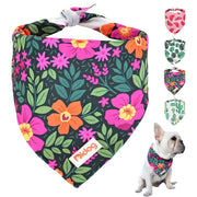 Soft Cotton Dog Bandana Scarf