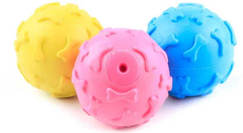 Cute Dog Toy Chew Rubber Toys