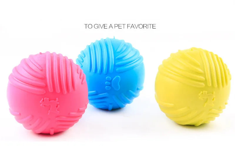 Cute Dog Toy Chew Rubber Toys