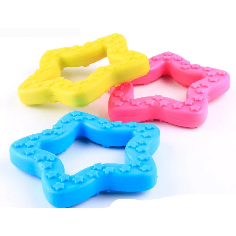 Cute Dog Toy Chew Rubber Toys