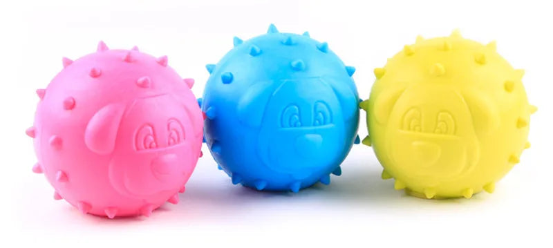 Cute Dog Toy Chew Rubber Toys