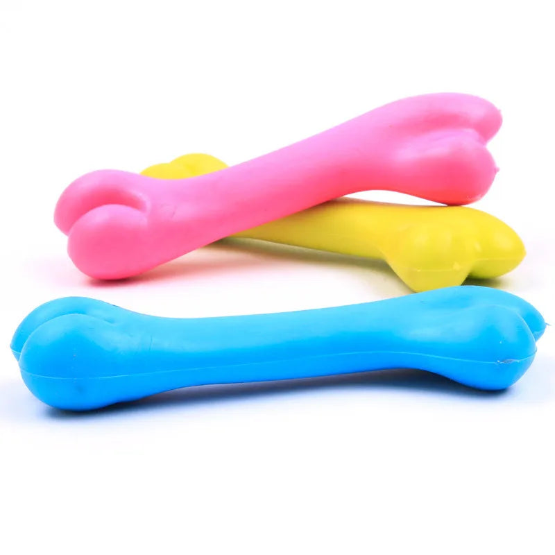 Cute Dog Toy Chew Rubber Toys