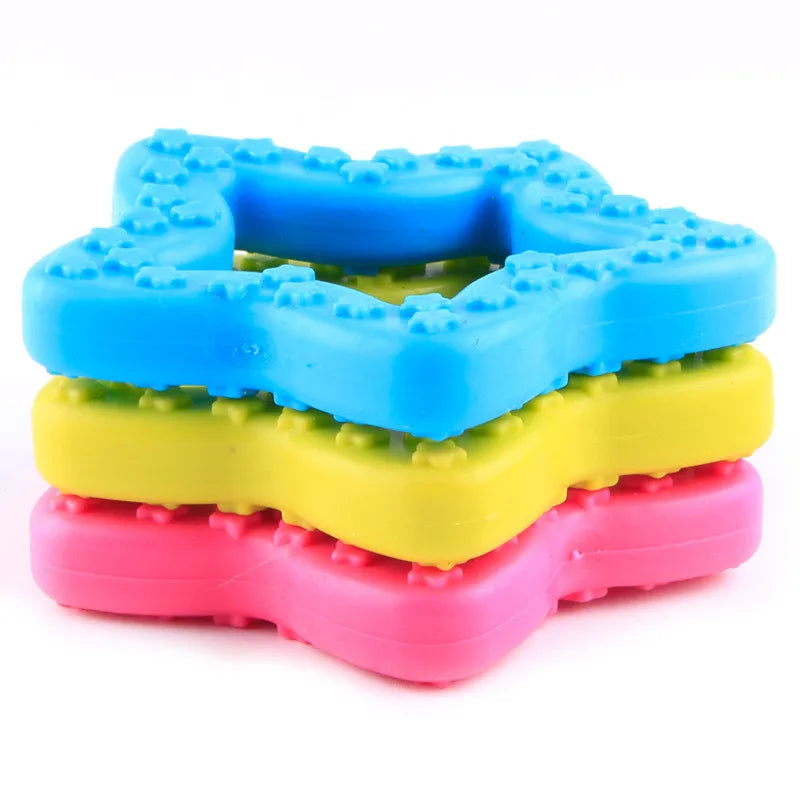 Cute Dog Toy Chew Rubber Toys