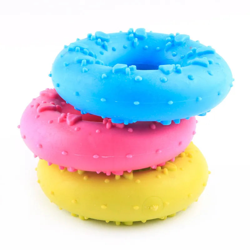 Cute Dog Toy Chew Rubber Toys