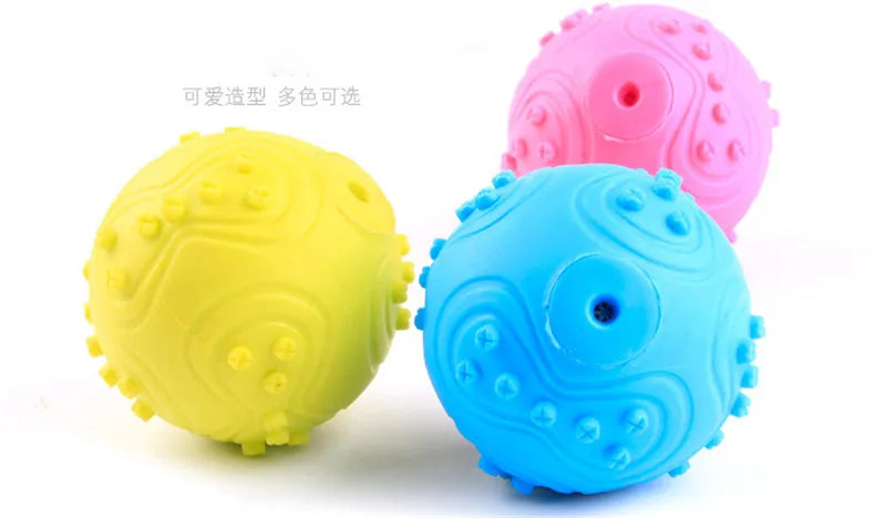 Cute Dog Toy Chew Rubber Toys