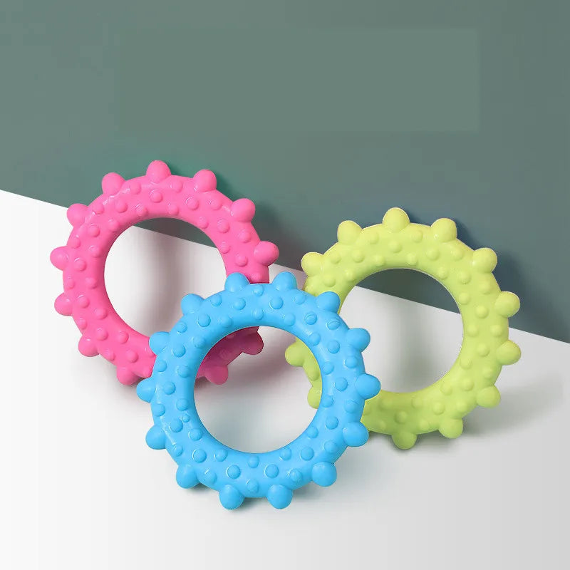 Cute Dog Toy Chew Rubber Toys