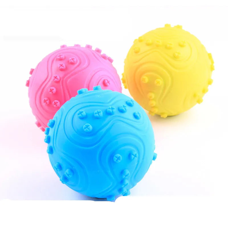 Cute Dog Toy Chew Rubber Toys