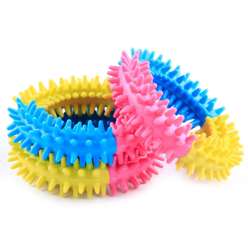 Cute Dog Toy Chew Rubber Toys