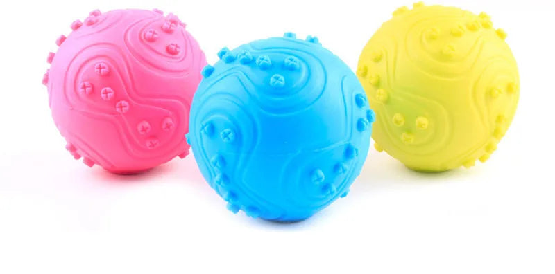 Cute Dog Toy Chew Rubber Toys