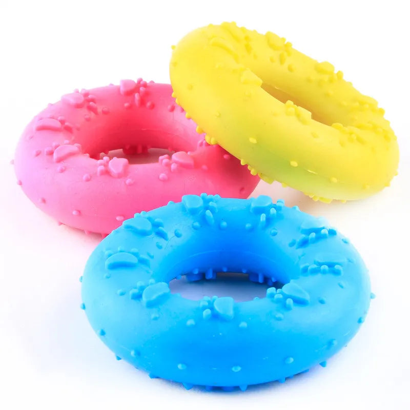 Cute Dog Toy Chew Rubber Toys