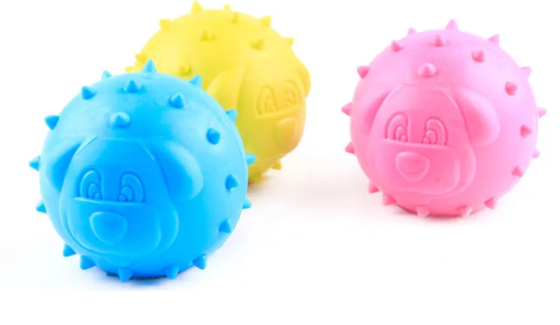 Cute Dog Toy Chew Rubber Toys