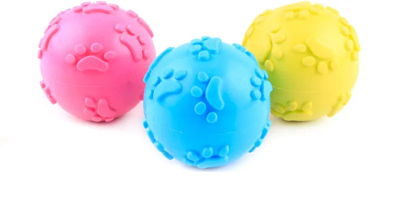 Cute Dog Toy Chew Rubber Toys