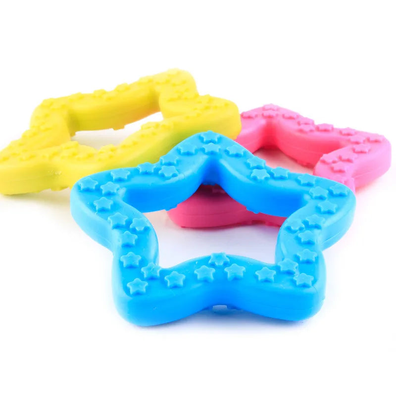 Cute Dog Toy Chew Rubber Toys
