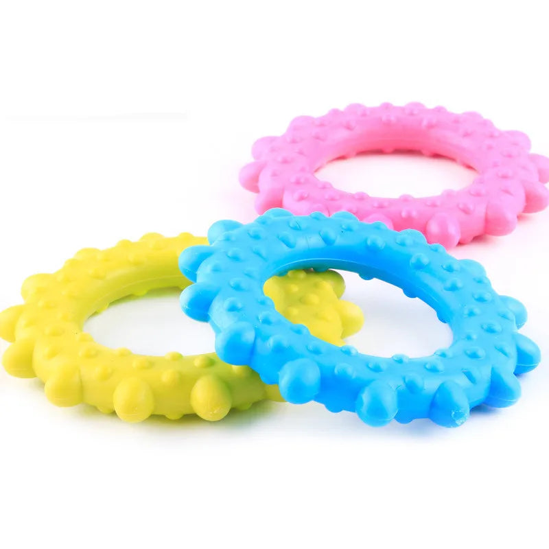 Cute Dog Toy Chew Rubber Toys