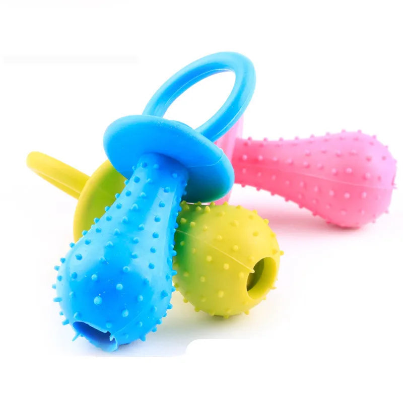 Cute Dog Toy Chew Rubber Toys