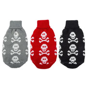 Pet Dog Skull Patten Design Sweater