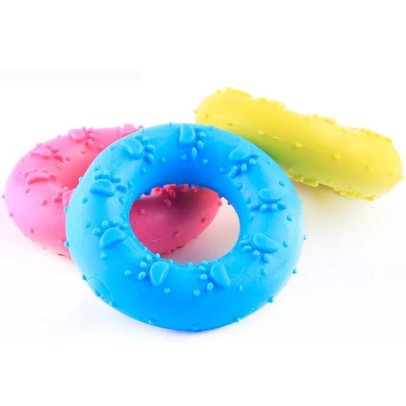 Cute Dog Toy Chew Rubber Toys
