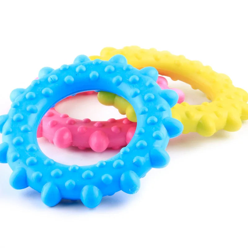 Cute Dog Toy Chew Rubber Toys