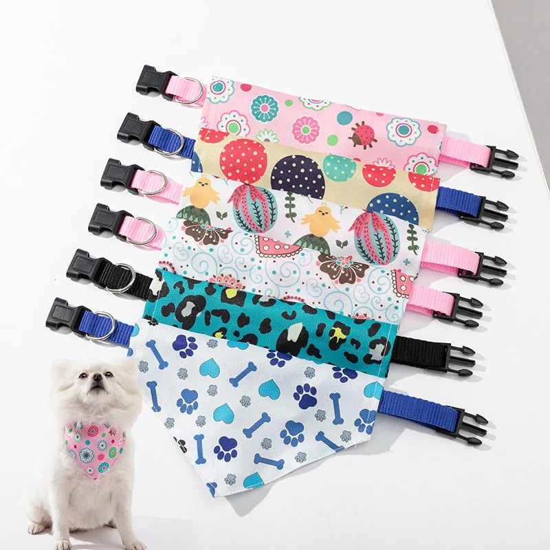 Dog Bandana Collar Scarf