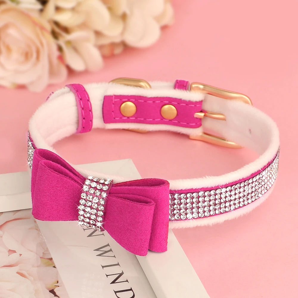 Cute Bowknot Dog Collar