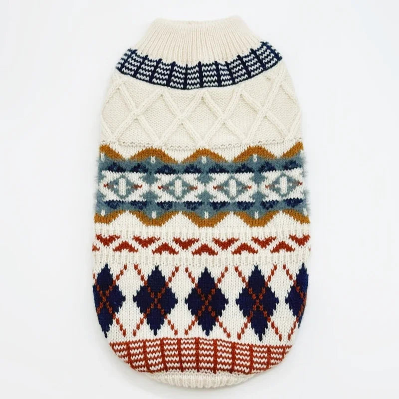 Pet Knitted Sweater for Yorkshire