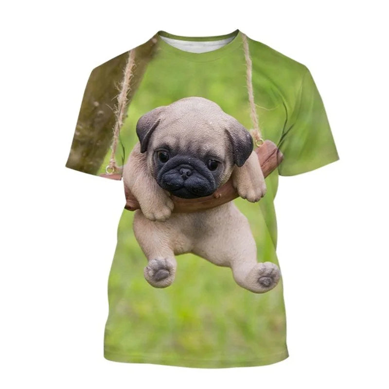 Yorkshire Terrier Dog Graphic T Shirt for Men