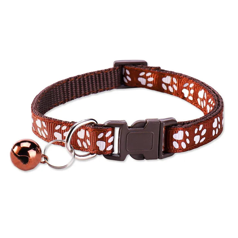 Personalized Designer Dog Collars with Bell