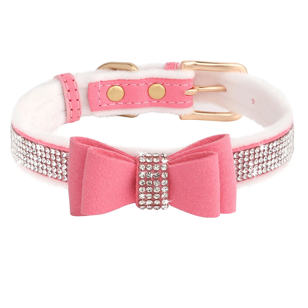 Cute Bowknot Dog Collar