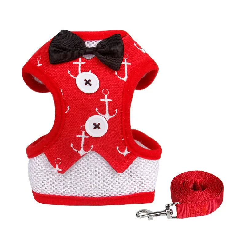 Harness Leash Set For Medium Dog
