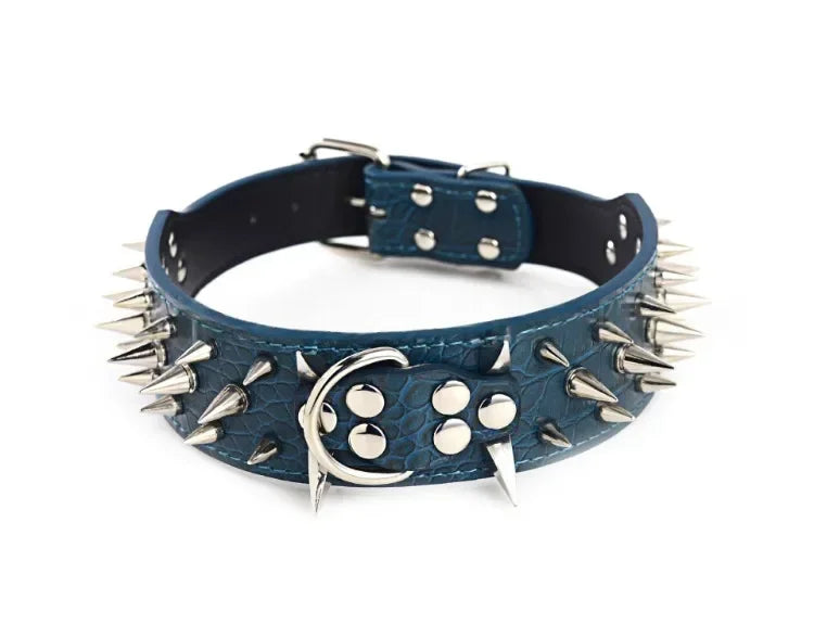 Domineering Spikes Dog Collars