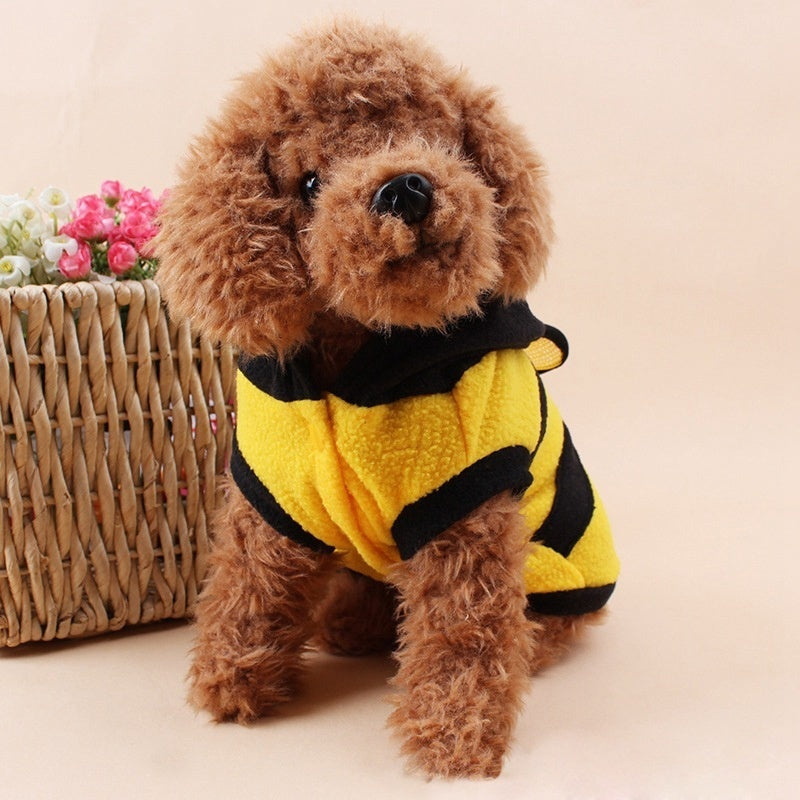 Dog Fleece Hoodie Clothes
