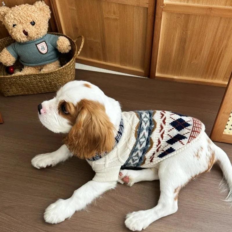Pet Knitted Sweater for Yorkshire