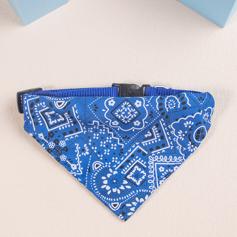Adjustable Collar Neck Pet Scarf Bandana