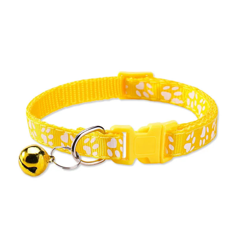 Personalized Designer Dog Collars with Bell