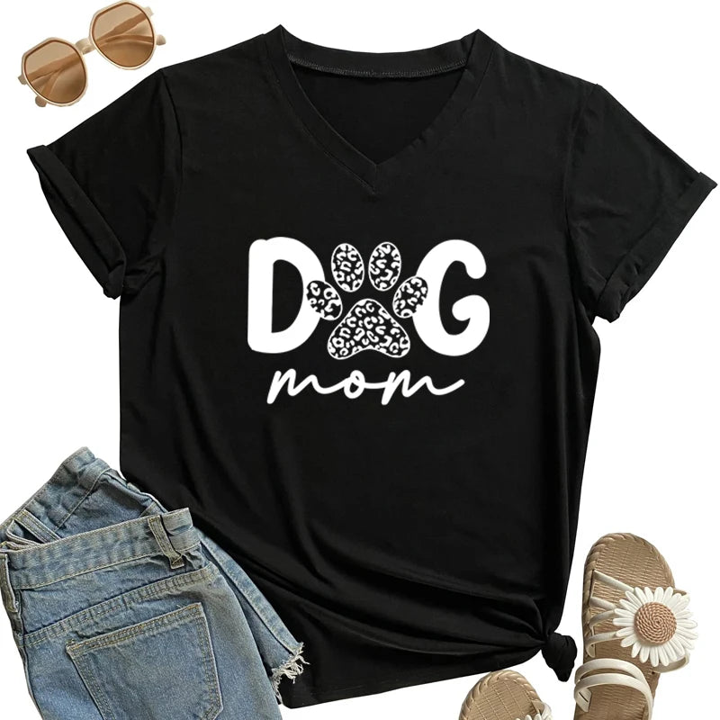 Dog Mom T-shirt