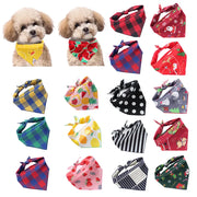 Cute Print Bandana with Collar