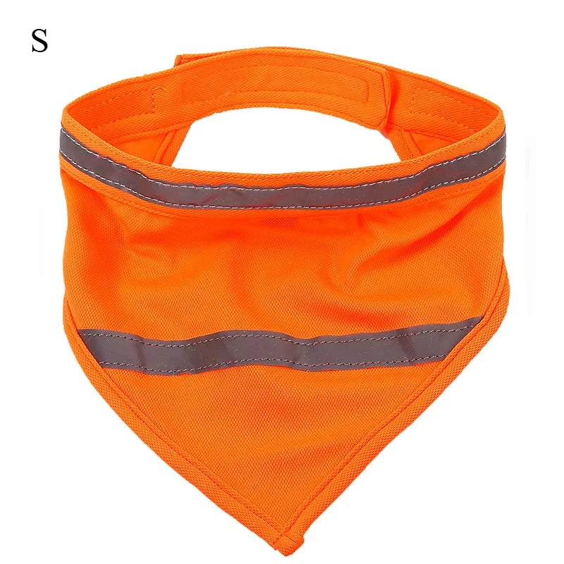 Leather Dog Bandana Collar Scarf Tie