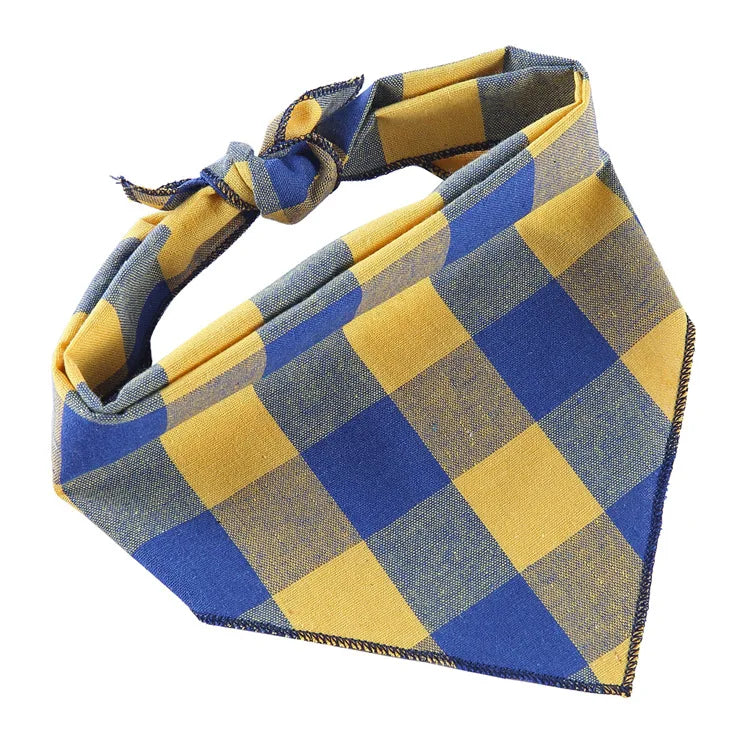 Cute Print Bandana with Collar