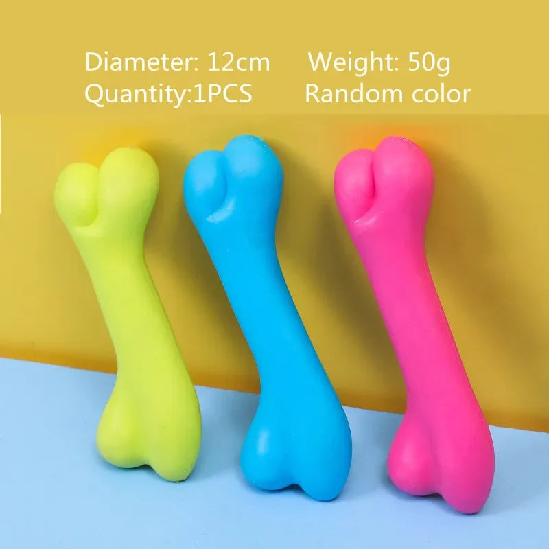 Cute Dog Toy Chew Rubber Toys