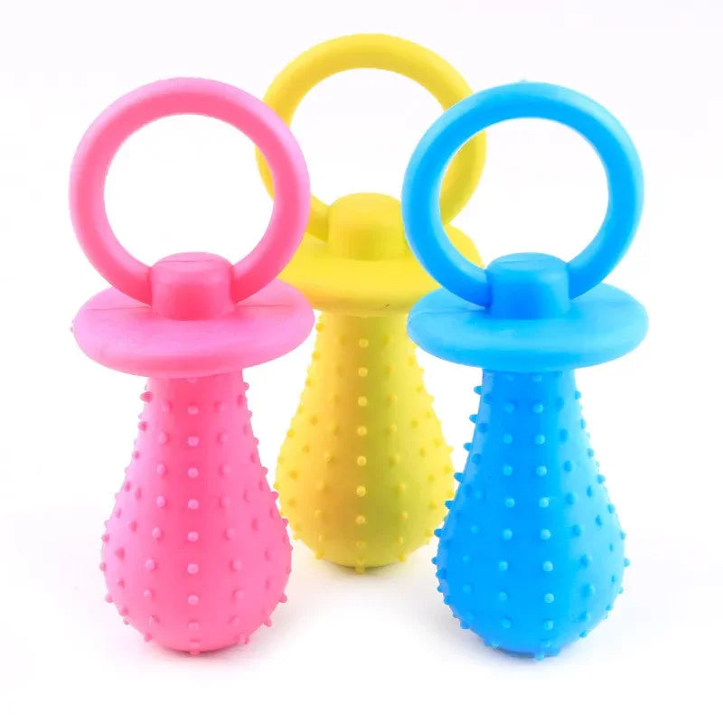 Cute Dog Toy Chew Rubber Toys