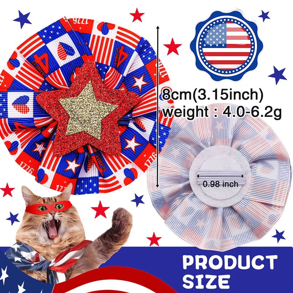 4th July Dog Bows