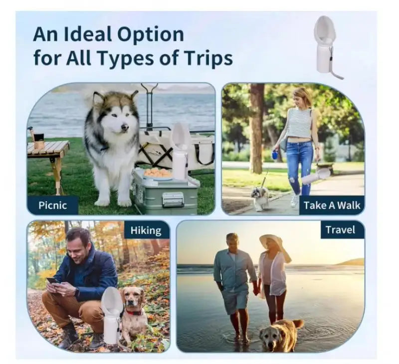 Travel Leakproof Dog Water Bottle