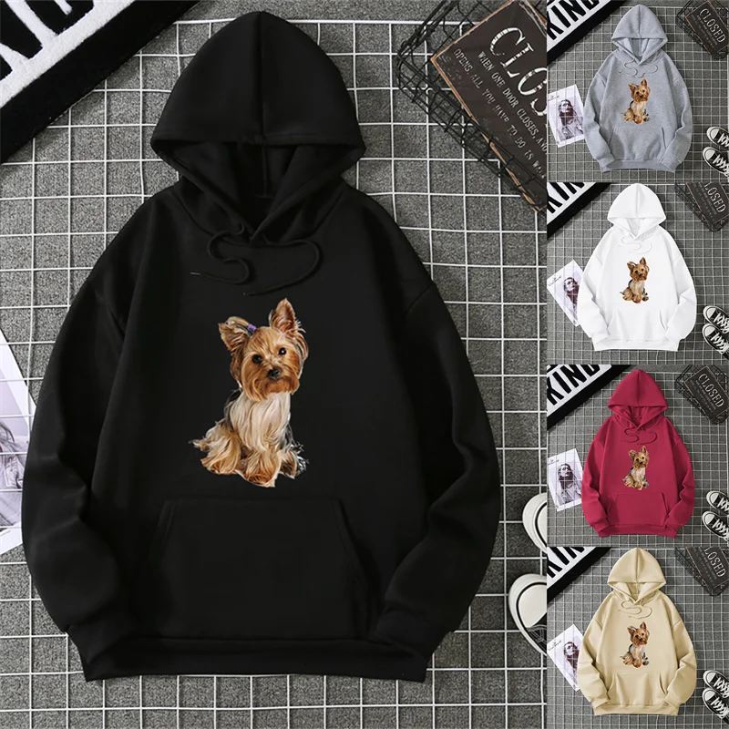 Spring/Summer Women's Hoodie 3D Kawaii Dog Printed