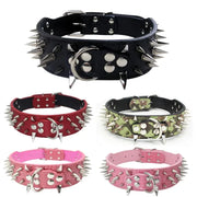 Domineering Spikes Dog Collars