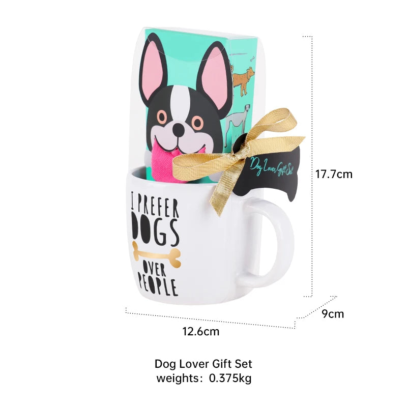 Ceramic Puppy Design Coffee Milk Cup