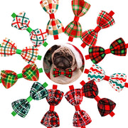 Christmas Dog Bows