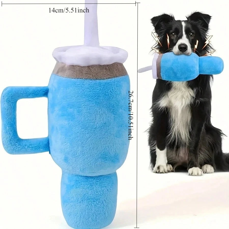 Cute Dog Chew Beverage Mug Shaped Toys